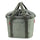 Panier avant vélo Klickfix Bikebasket 15L vert foncé, pratique et robuste pour vos trajets urbains quotidiens