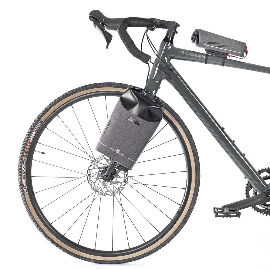 Fixation Klickfix Duo Adapter Unifit pour sacoche vélo sur cadre et fourche, installation rapide et robuste