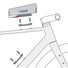 Fixation Duo Adapter Klickfix pour sacoche vélo compatible cadre et fourche, installation rapide et sécurisée