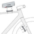 Installation fixation sacoche vélo Klickfix Duo Adapter Unifit sur cadre et fourche, montage facile et sécurisé