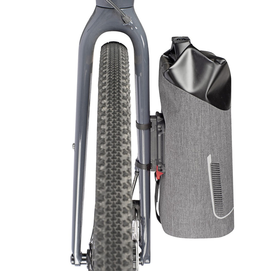 Fixation Klickfix Duo Adapter Unifit pour sacoche vélo sur cadre et fourche, installation rapide et fiable