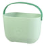 Panier velo enfant Klickfix Lori Basket 2L vert clair mat avec poignee ergonomique et fixation guidon rapide