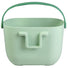 Panier velo enfant Klickfix Lori Basket 2L vert clair mat avec fixation guidon et poignee ergonomique