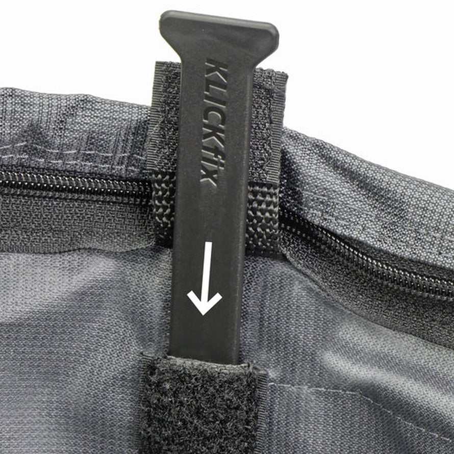 Fixation clip robuste du sac de velo pour chien Doggy de la marque KLICKfix pour un transport stable et securise