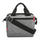 Sacoche guidon vélo Klickfix Roomy 4L gris anthracite avec bandoulière résistante et design moderne