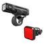 Kit eclairage velo Knog Blinder 700 et Square compact avec lampe avant puissante et feu arriere LED