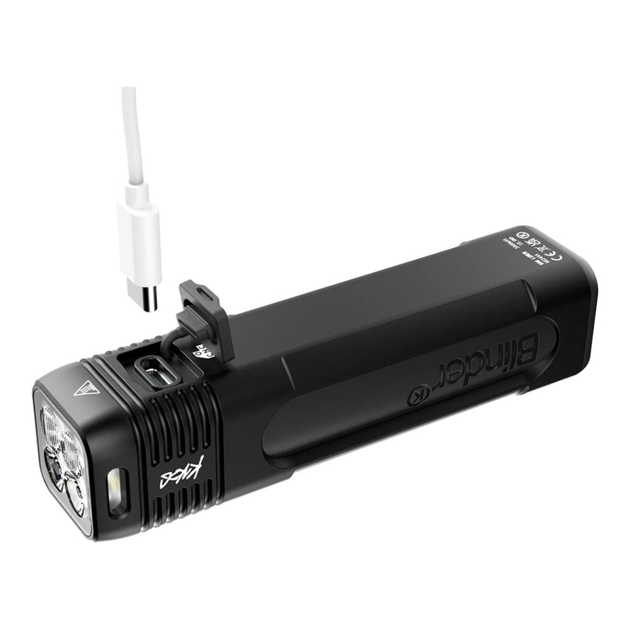 Lampe Knog Blinder Pro 1000 puissante avec recharge USB pour sécurité optimale en vélo