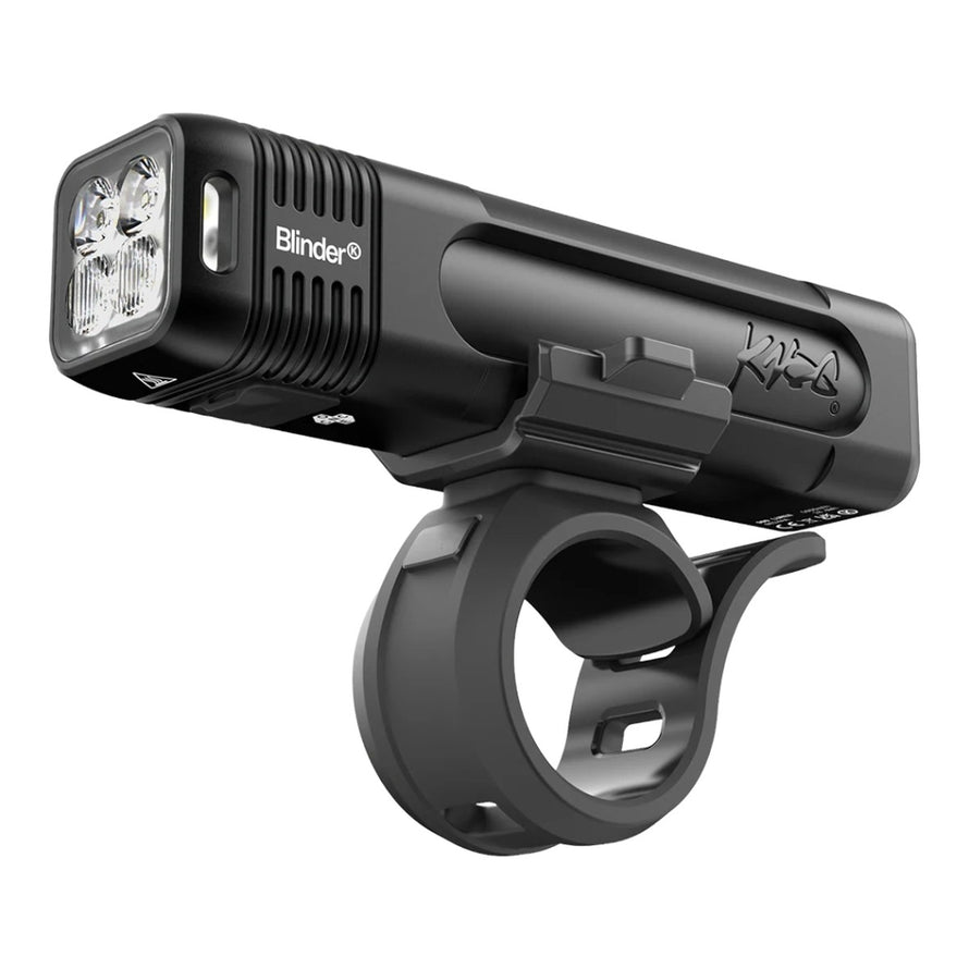 Lampe avant vélo Knog Blinder Pro 1000 compacte avec éclairage LED puissant et batterie rechargeable USB