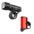 Kit eclairage velo Knog Blinder Pro 1400 Cobber avec feu arriere rouge LED puissant et rechargeable