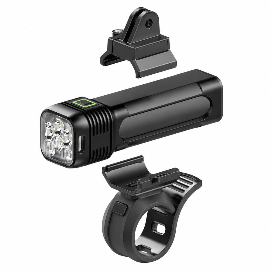 Eclairage avant velo Knog Blinder Pro 1400 lumens, led ultra lumineuse pour une securite optimale la nuit
