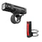 Kit eclairage velo Knog Blinder Pro 700 Plus noir avec LED avant et feu arriere recharge USB pour securite maximale
