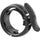 Sonnette vélo Knog Oi Bell Prima Small noire, design compact et élégant pour cyclistes urbains