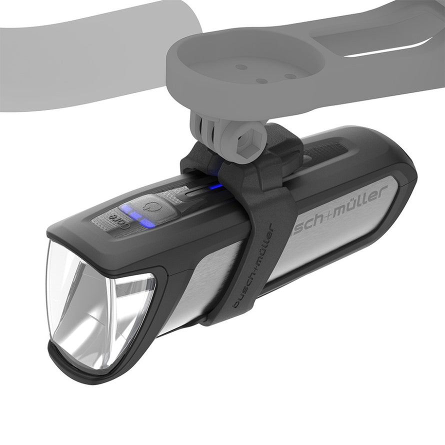 Lampe avant vélo Busch and Muller IXON Core 2 compacte et puissante pour sécurité et visibilité en ville et campagne