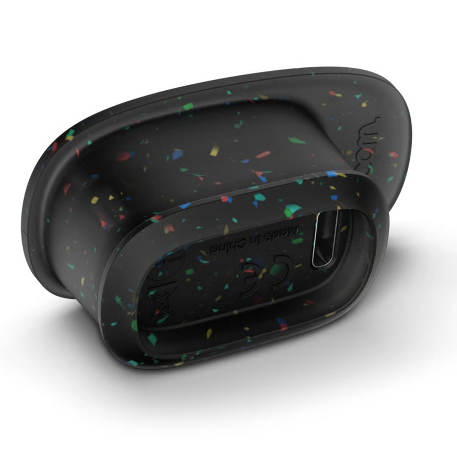 Lampe LED rechargeable Woom READY pour casque enfant, améliore la sécurité et la visibilité des jeunes cyclistes