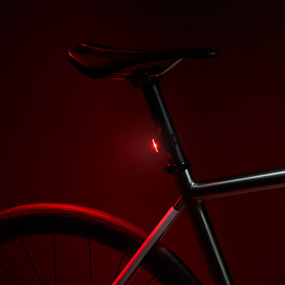 fahrradrahmen lampe Bookman Block Rücklicht an der Fahrrad-Sattelstütze