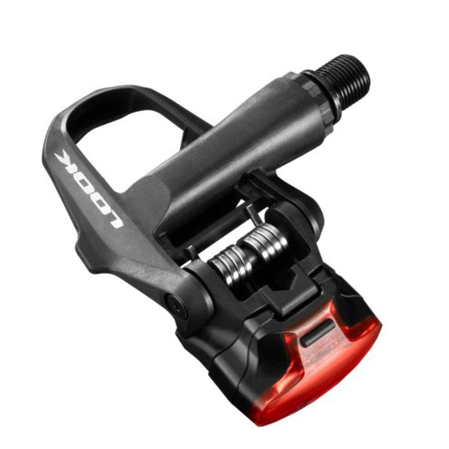 Pédales automatiques Look Keo 2 Max Vision avec éclairage LED intégré pour sécurité et confort en cyclisme