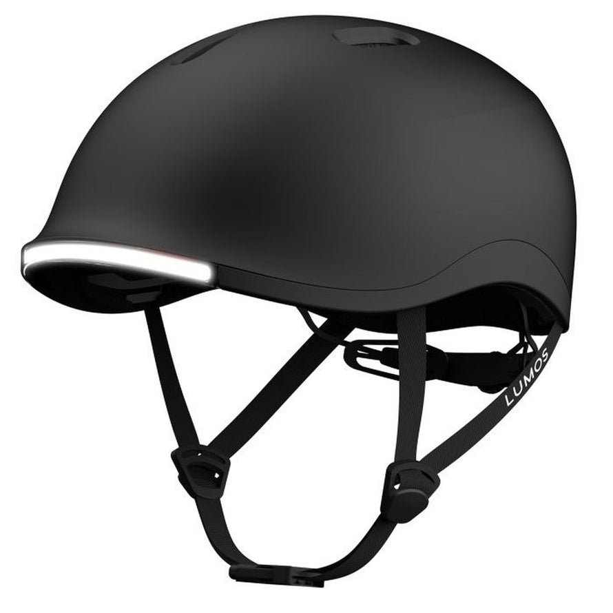 Casque vélo Lumos Nyxel noir avec éclairage LED intégré pour sécurité et visibilité optimale