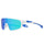 Lunettes de soleil enfant Ma Lunette Win blanc et bleu, confort et protection UV pour enfants actifs