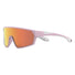 Lunettes de soleil enfant Ma Lunette Win rose avec verres orange, protection UV idéale pour les sorties sportives