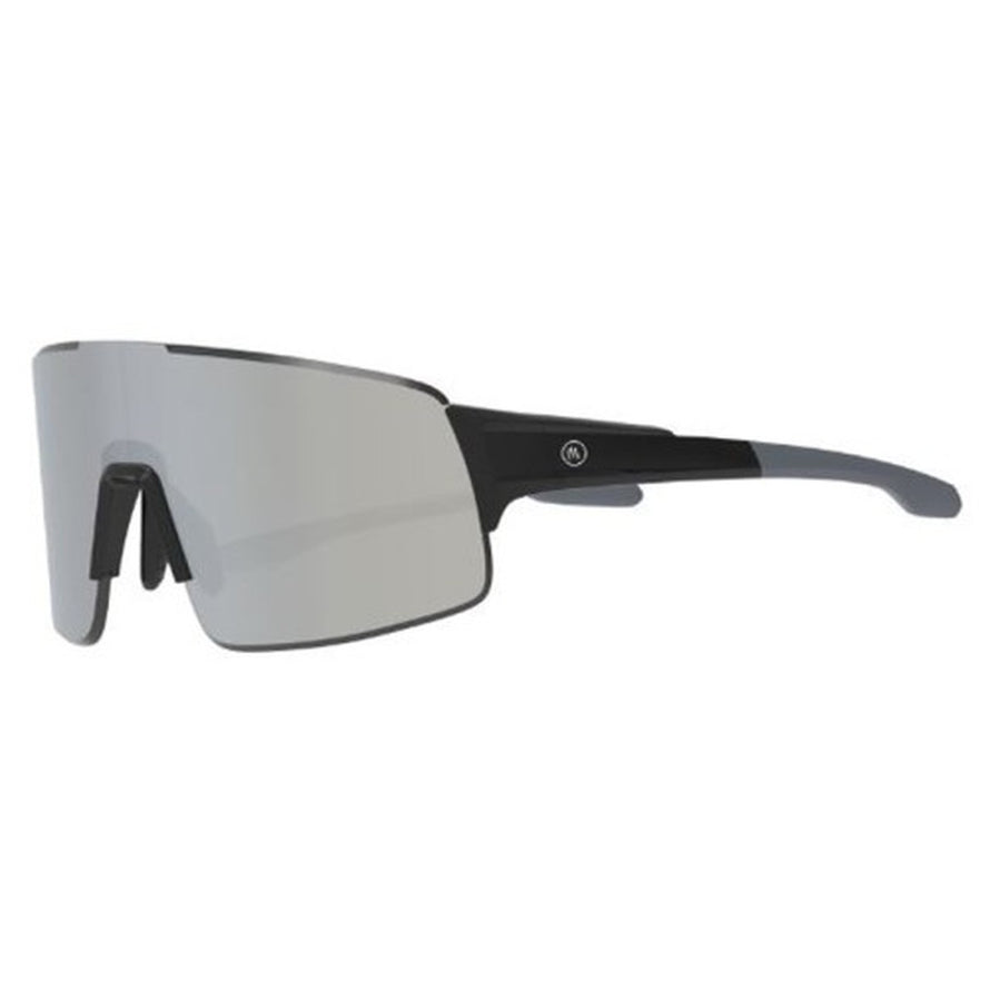 Lunettes de soleil Ma Lunette Alps avec verres gris et branches noires pour cyclisme