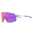 Lunettes de soleil Ma Lunette Alps avec verres violets et branches violettes transparentes pour cyclisme