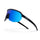 Lunettes vélo ouvertes Helbo Regular Naos 2256 avec verre bleu mat pour une protection légère et confort en cyclisme