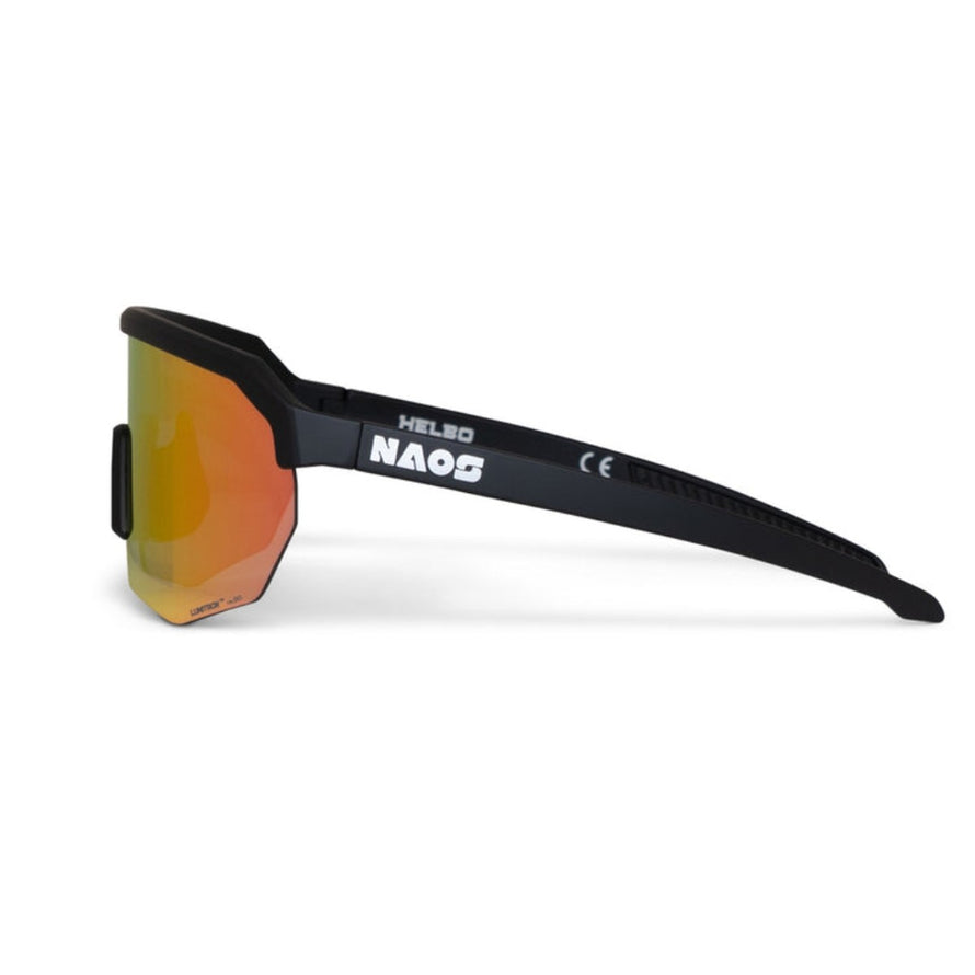 Lunettes 2256 Helbo Regular Naos avec verre clair inclus pour cyclisme confort et vision précise