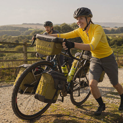 Maillot de vélo Altura femmes à manches 3/4 All Roads jaune - #7