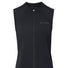 Maillot vélo sans manches femme Vaude Matera FZ noir, léger et respirant pour cyclisme