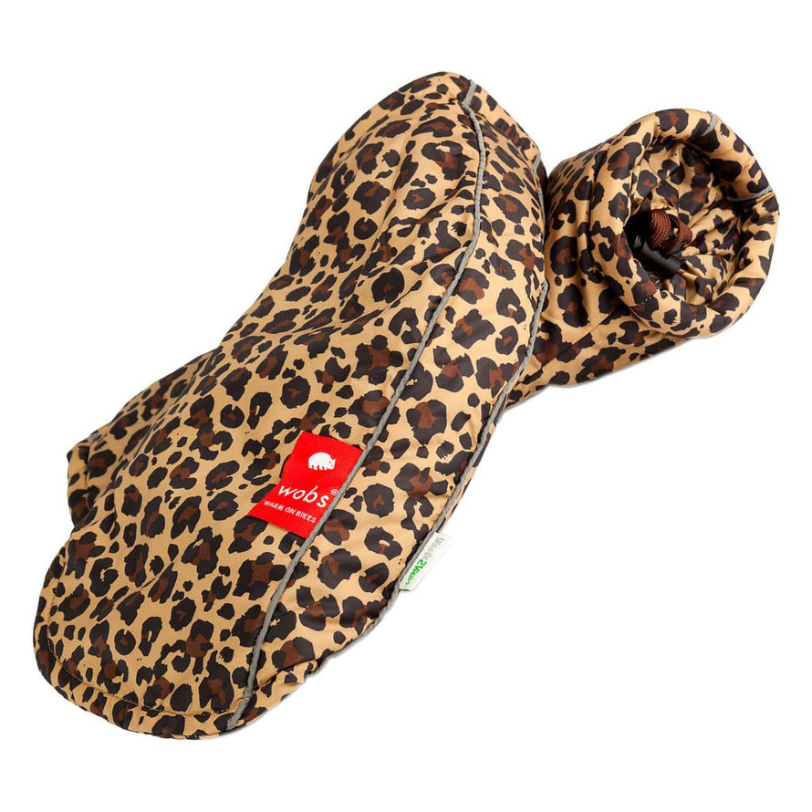 Manchons pour vélo Wobs leopard