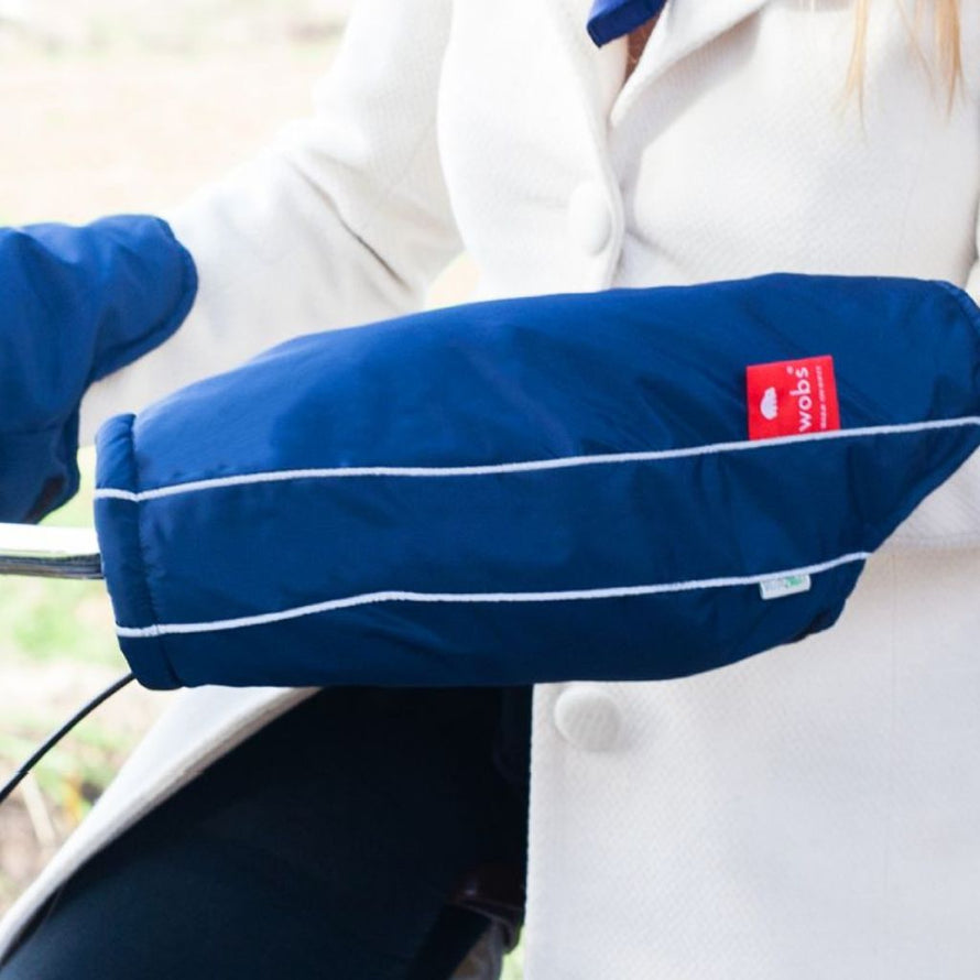 Manchons vélo recyclés pour se protéger du froid