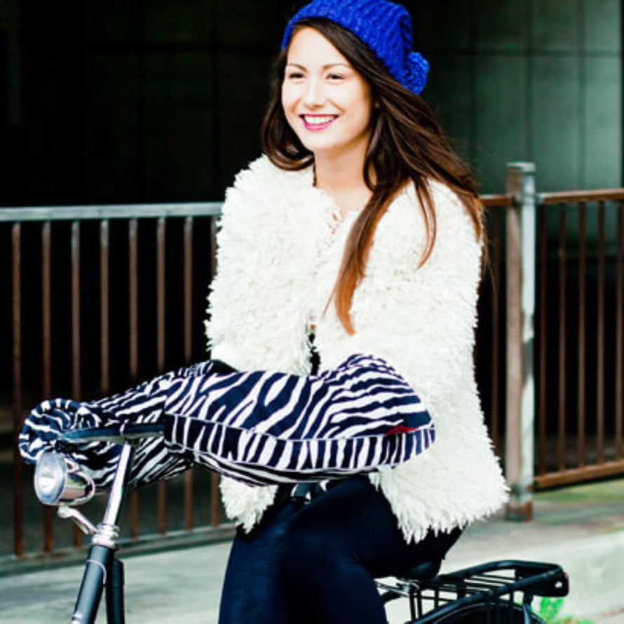 Manchons pour guidon de vélo zèbre Wobs