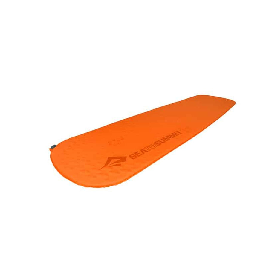 Matelas autogonflant Ultralight Sea to Summit 3 saisons orange, ultra léger et confortable pour randonnée et camping