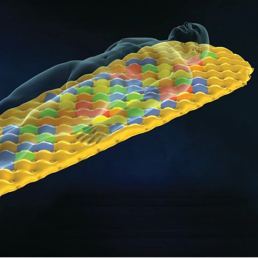 illustration soutien ergonomique matelas sea to summit ultralight repartition pression