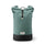 Sac a dos roll-top Meromero Squamish V3 bleu vert avec base noire, ideal pour trajets urbains a velo