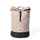 Sac a dos roll-top imperméable MeroMero Wanaka beige fonce et noir, robuste et stylé pour cyclistes urbains