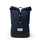 Sac a dos imperméable roll-top MeroMero Wanaka couleur navy et noir, design moderne pour cyclistes urbains
