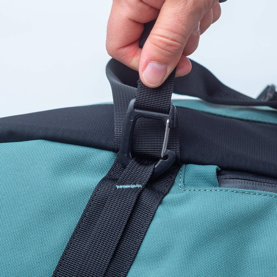 Sac de voyage Duflebag SMÖGEN 80L Meromero avec clip solide et sangle ajustable pour un transport sécurisé
