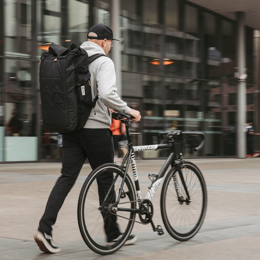 Sac de voyage Duflebag SMÖGEN 80L Meromero, sac à dos urbain confortable et spacieux pour cyclistes