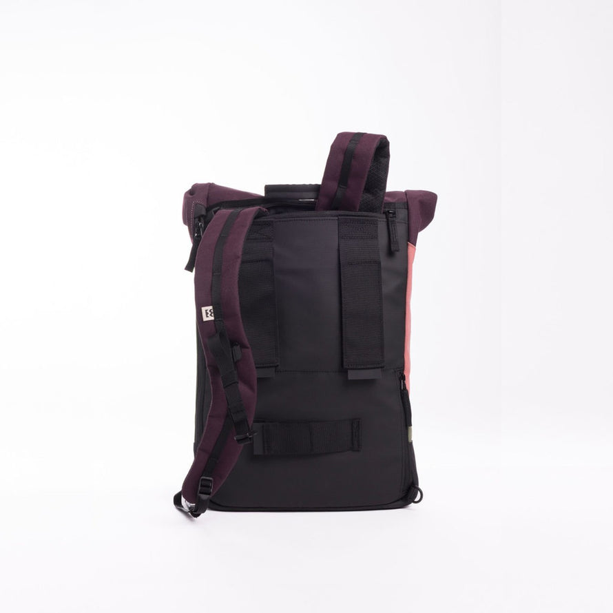 Sacoche vélo Meromero Annecy Pocket 15L transformable en sac à dos, confortable et pratique pour déplacements urbains