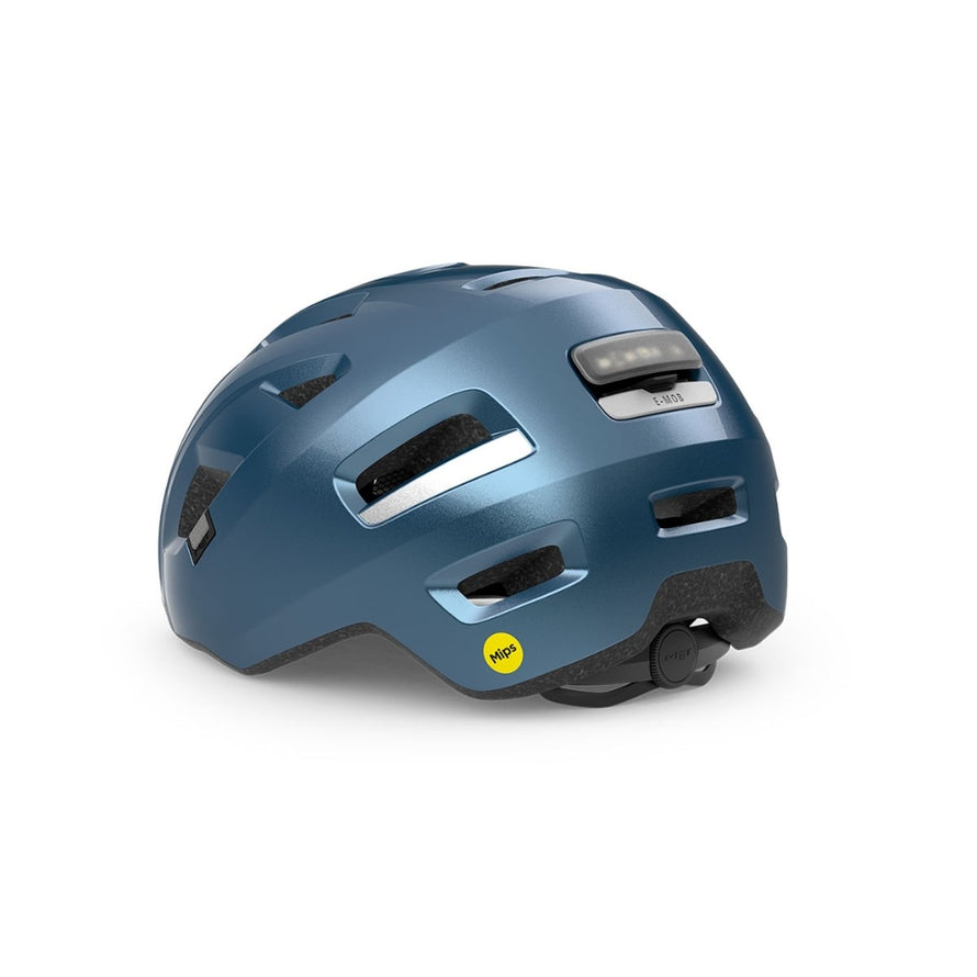 Casque Met E-Mob Mips pour velo electrique avec eclairage LED pour meilleure securite en circulation
