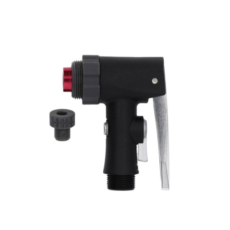 Tete de pompe a pied Michelin Air Tank Tubeless pour velo avec systeme compresseur pour gonflage efficace