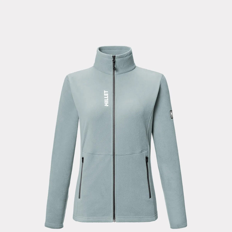 Polaire Seneca Micro JKT femme Millet bleu clair, veste chaude et légère pour activités outdoor