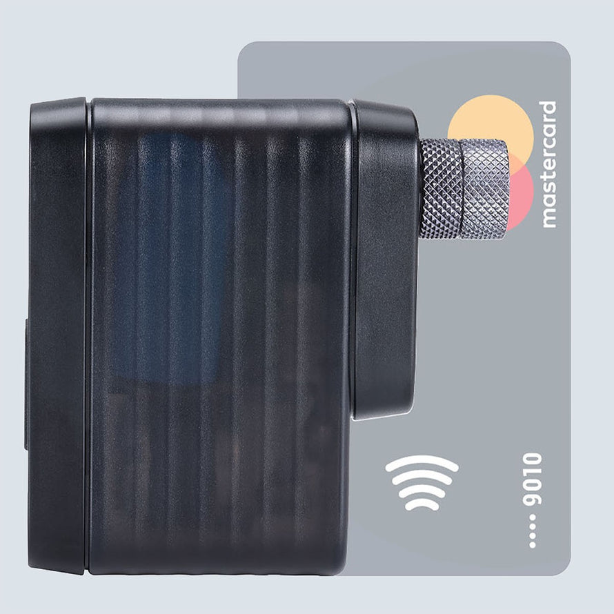 Mini pompe électrique vélo BBB BarBank 8,25 bars compacte et performante pour un gonflage rapide et précis