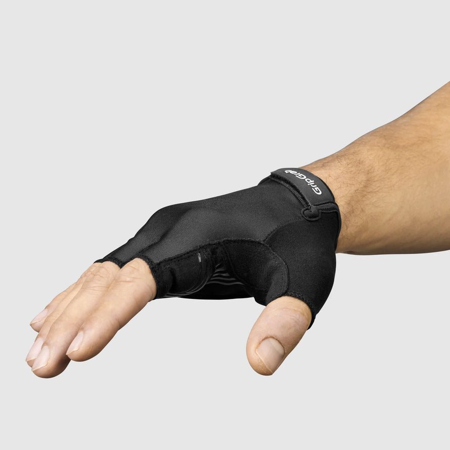Mitaines vélo à paume rembourrée unisexes GripGrab RIDE noires