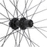 Detail du moyeu Shimano FH-QC400 noir sur la roue Gravel Mach1 Pulse 19.