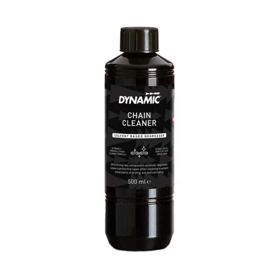 Bidon 500ml nettoyant chaine velo Dynamic Chain Cleaner pour degraisser et proteger la transmission efficacement