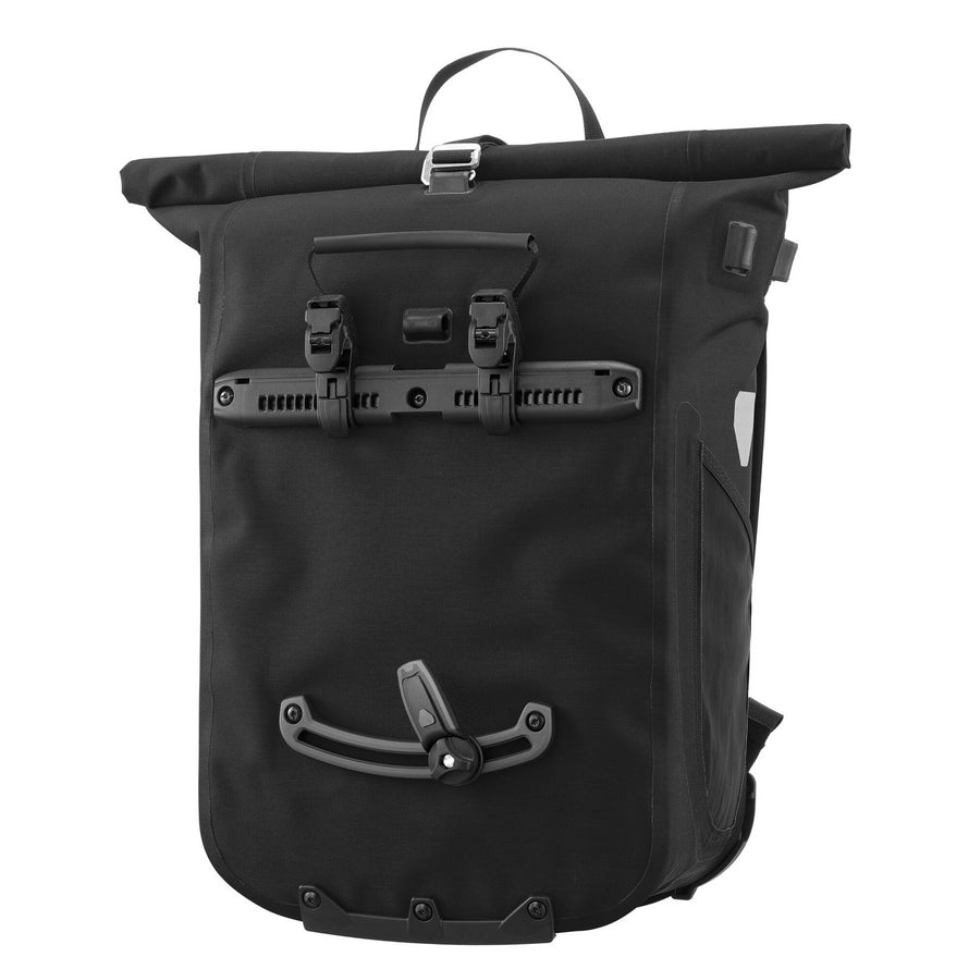Sac a dos convertible en sacoche velo Ortlieb Vario Plus Cordura noir, resistant et imperméable