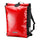 Sac à dos vélo étanche rouge Messenger Bag Ortlieb, robuste et pratique pour cyclistes urbains sous la pluie
