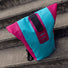 Sac a dos velo etanche Ortlieb Velocity Lite 23L bleu et rose, design compact et resistant pour trajets urbains